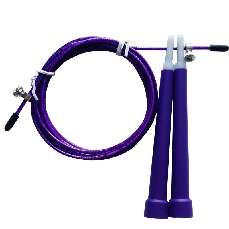 Новое поступление 3 м Стальная проволока Скорость Скакалка Регулируемый Crossfit