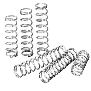 10PCS 0.6x7mm, Wire Diameter 0.6mm, Outer Diameter 7mm, Length 10-50mm, 304 Stainless Steel Compression Spring