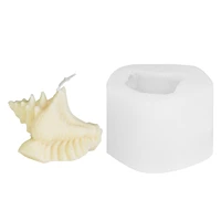 conch candle mould simulation conch shape candle silicone mold plaster silicone mold chocolate mold soap molds