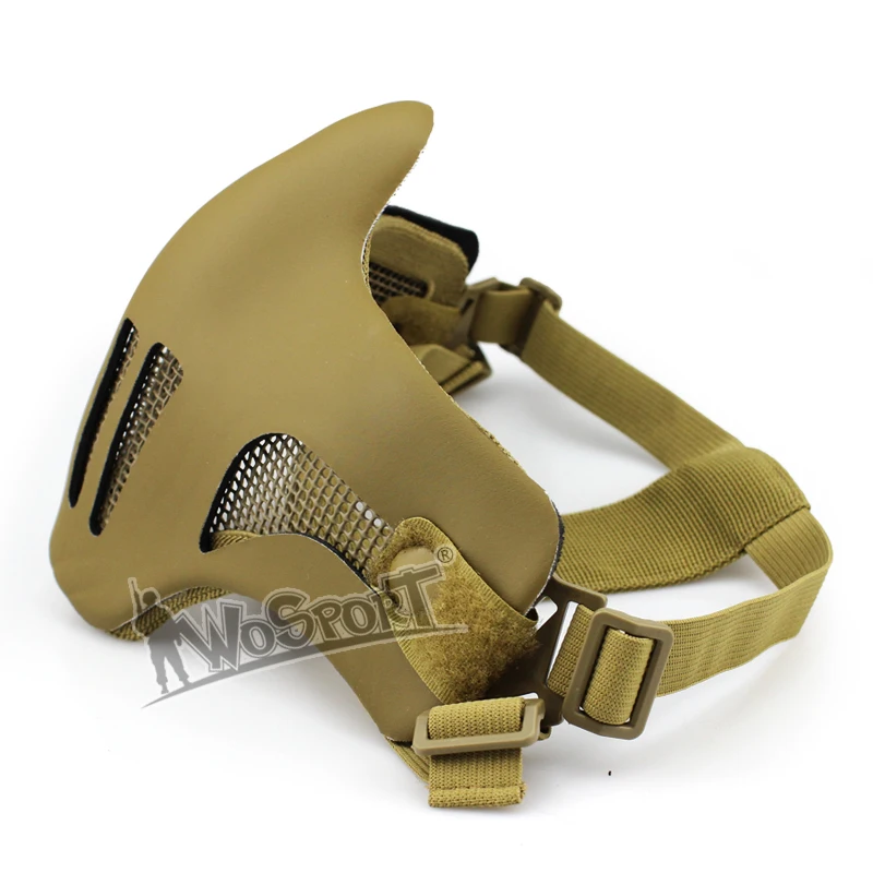 Маска сетчатая для страйкбола пейнтбола воздухопроницаемая V1 | Спорт и