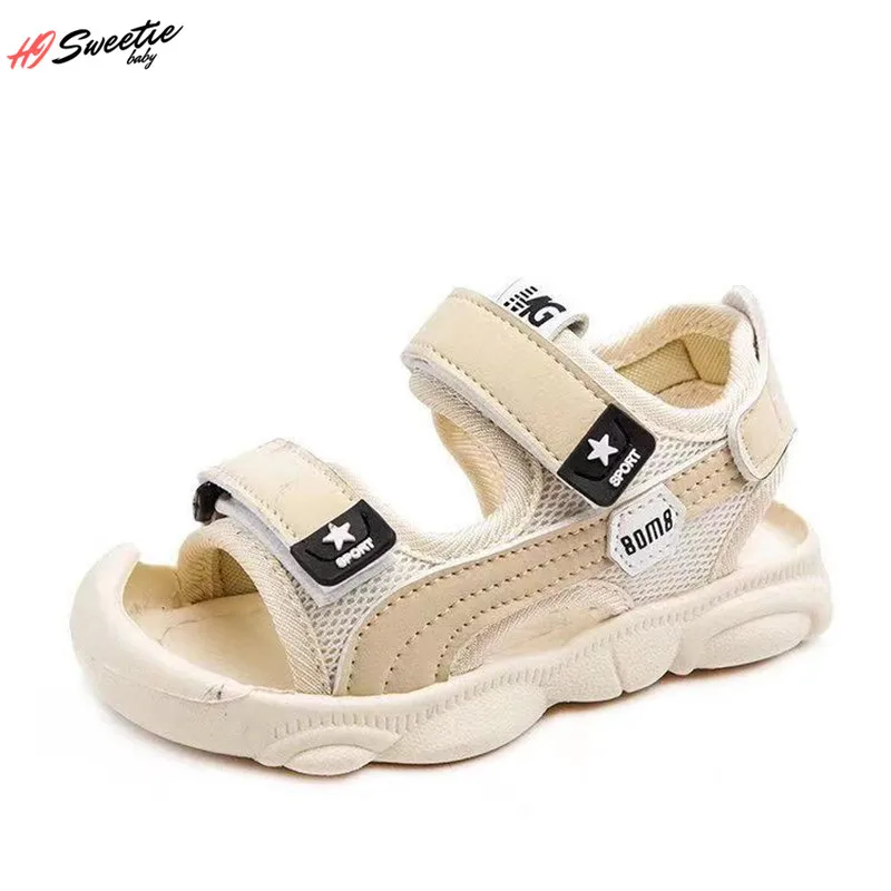 

Summer Children Shoes Boys Soft Soles Beach Shoes Male Baby Baotou Anti-kick Children's Sandals Prince Summer Sandals