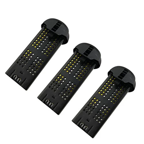 

3Pcs 3.7V 400mah Battery for Syma X22 X22W WIFI FPV Mini Pocket RC Drone