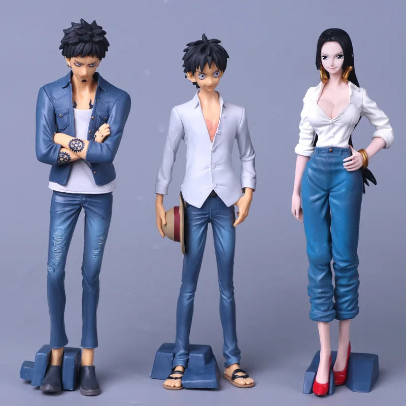 21 см Banpresto Одна деталь Wano Kuni Луффи с изображениями героев мультфильмов модная