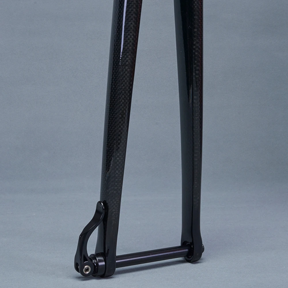 Вилка для дорожного велосипеда из углеродного волокна 700C передняя вилка