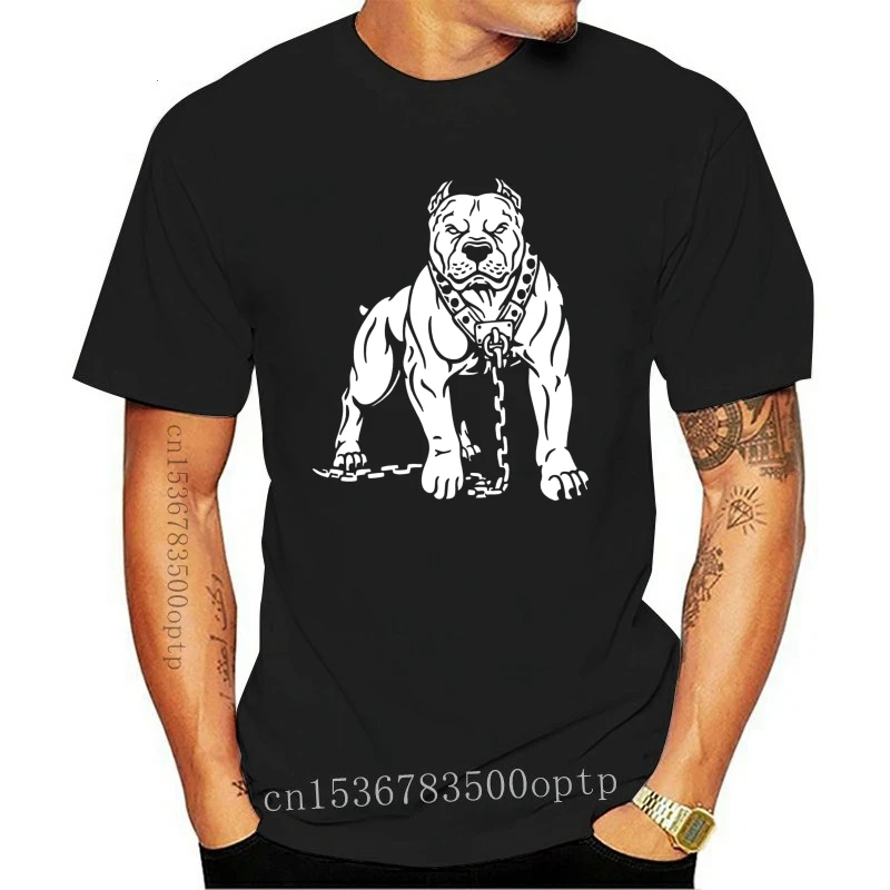 Новые рубашки-PITBULL-Herren футболка 2021 собаки BAD HUND | Мужская одежда