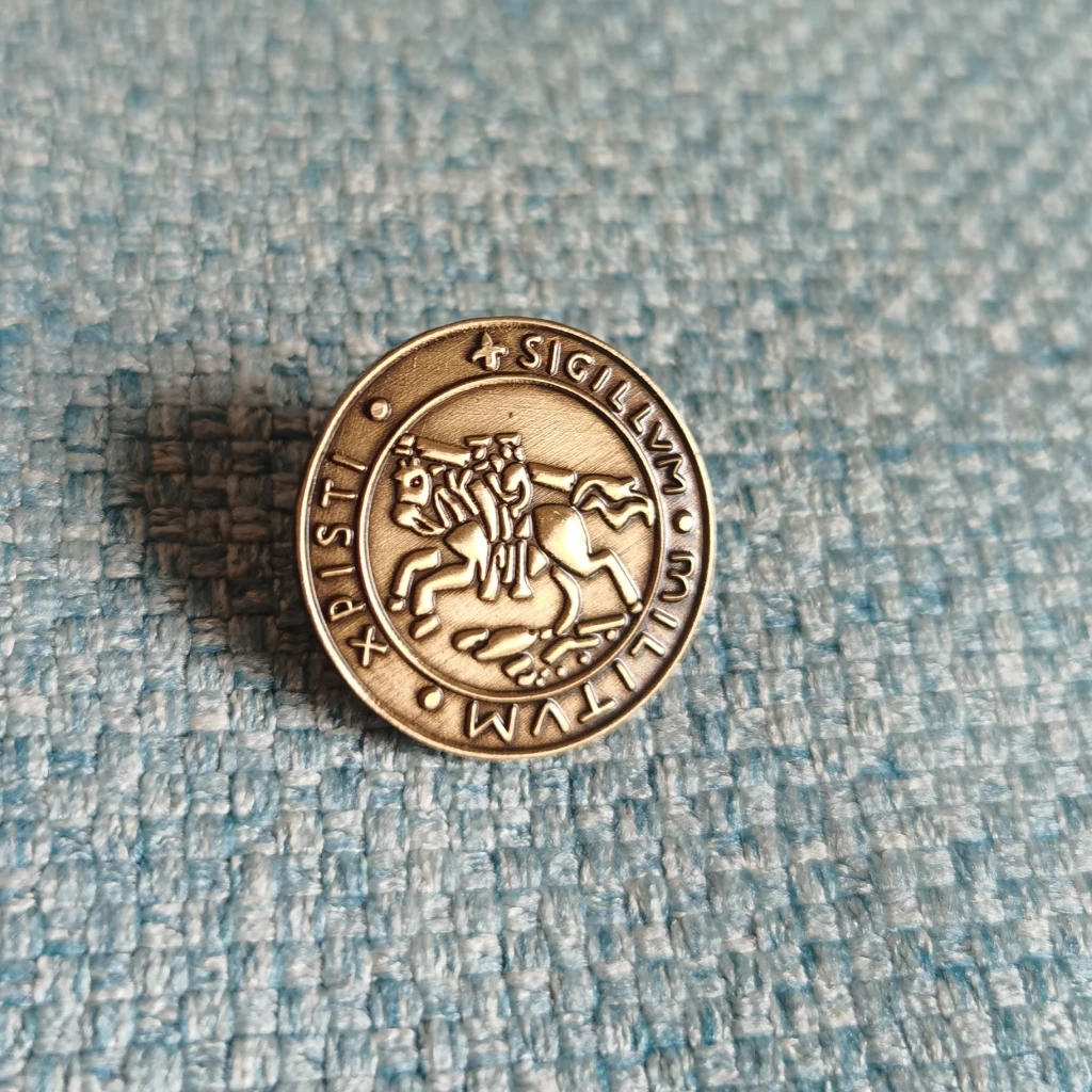 1 шт. булавка для отворота храма 22 мм|crusades knights templar|pin pinpin lapel |