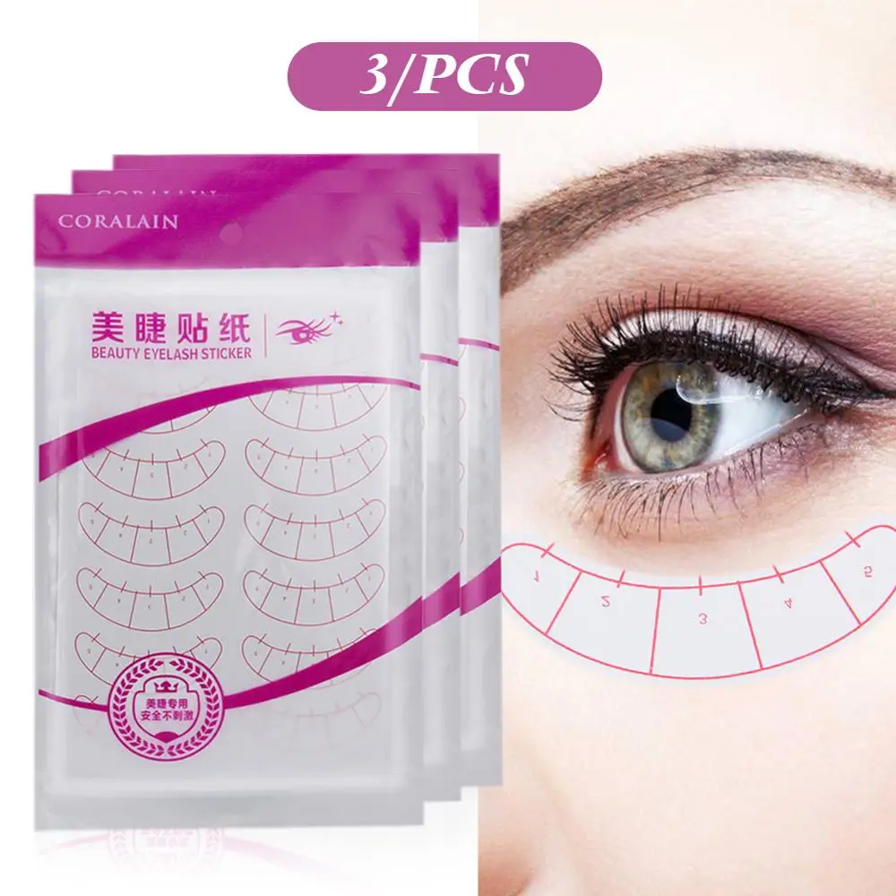 

beauty Pairs Lash Extension Patches Under Eye Positioning Tips Sticker Individual False Eyelashes Extensions Make Up makeup tool