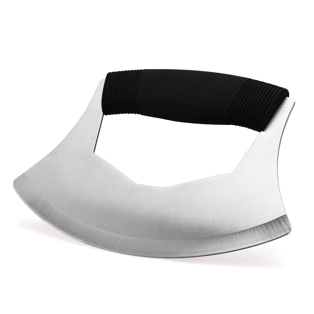 Нож из нержавеющей стали измельчитель салата с одним острым лезвием трав нож для