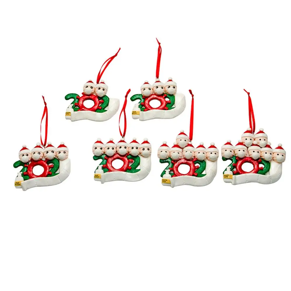 Персонализированное семейное украшение персонализированное имя Рождественский