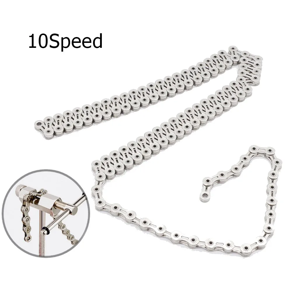 

VXM Mountain Bicycle Chains 10 Speed Chromium Steel MTB Road Bike Variable Speed Chain 116 Links Cycling Parts Accessories