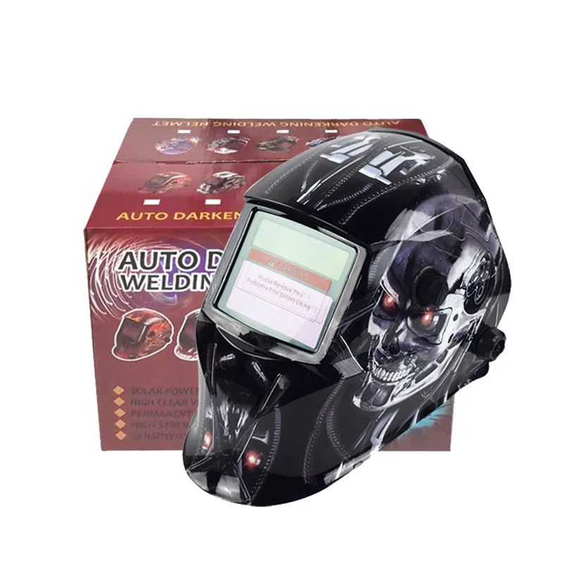 Сварочная маска TIG MIG MMA MAG шлем с автоматическим затемнением на литиевых