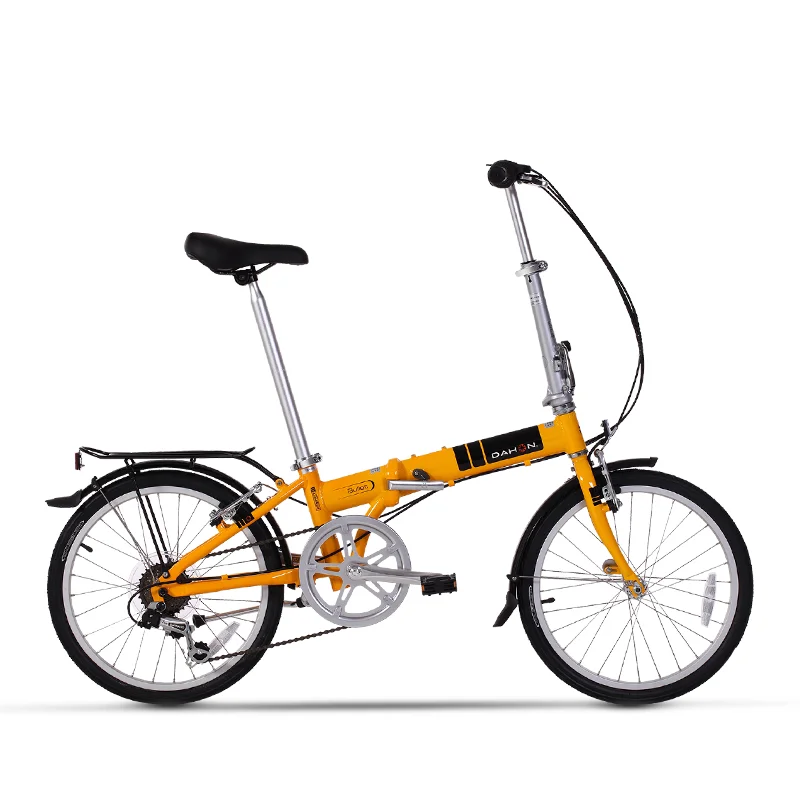 Folding Bicycle Dahon Bike GLO KAA061 Bullet Archer D6 6-speed Aluminum Alloy Frame With Fender Rear Shelf 20 Inch City Commute | Спорт и