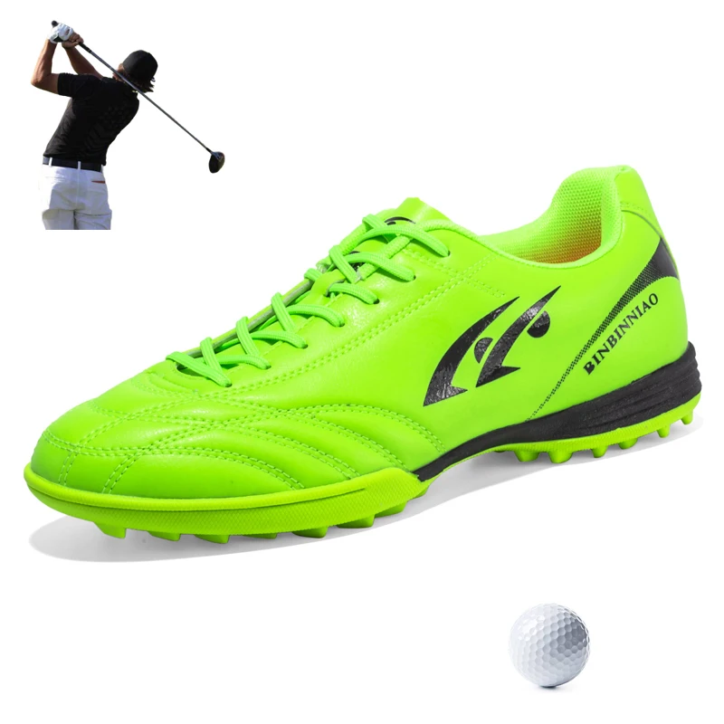 

Golf Shoes Spikeless Mens Waterproof Outside Comfort Golf Sneakers Man Training Sports Shoes Boys Athletic Grass Walking Shoes