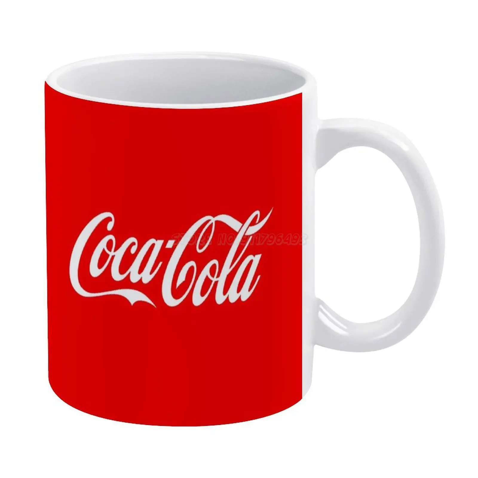 Красно белая кружка кофейная послеобеденный чай рождественские чашки