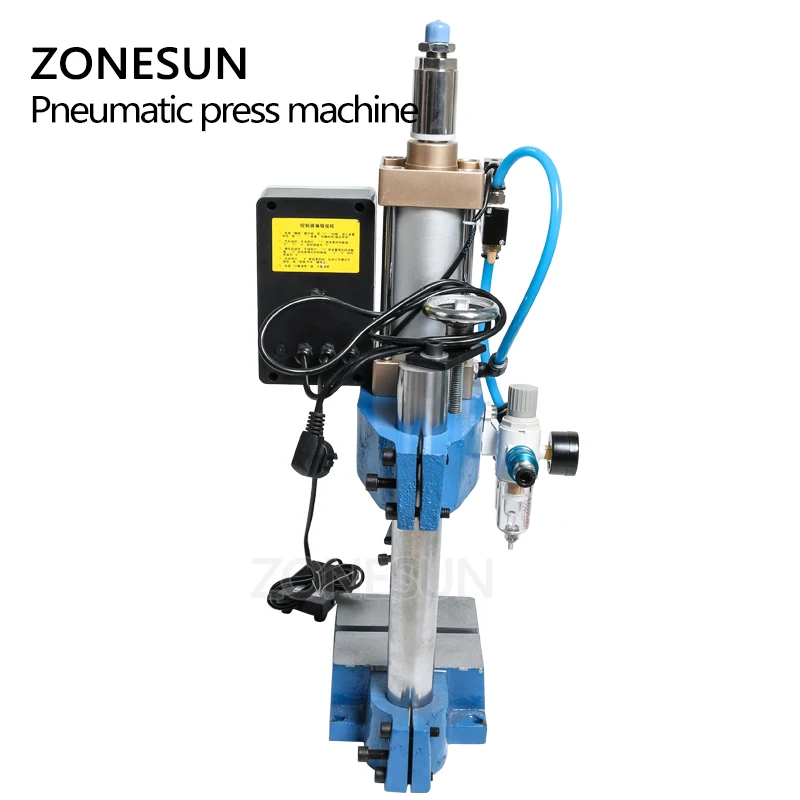 ZONESUN автоматический пневматический пресс штамповочная печатная машина штампы