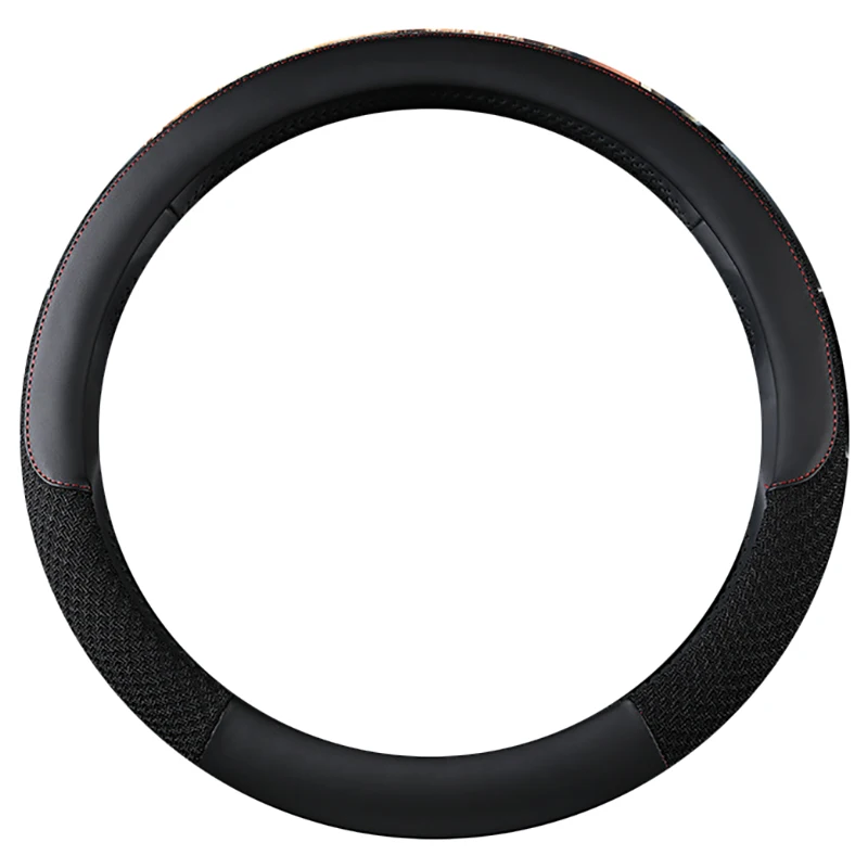 

Чехол на руль Универсальный 15 дюймов из микрофибры кожи дышащий нескользящий, теплый зимой и прохладный летом