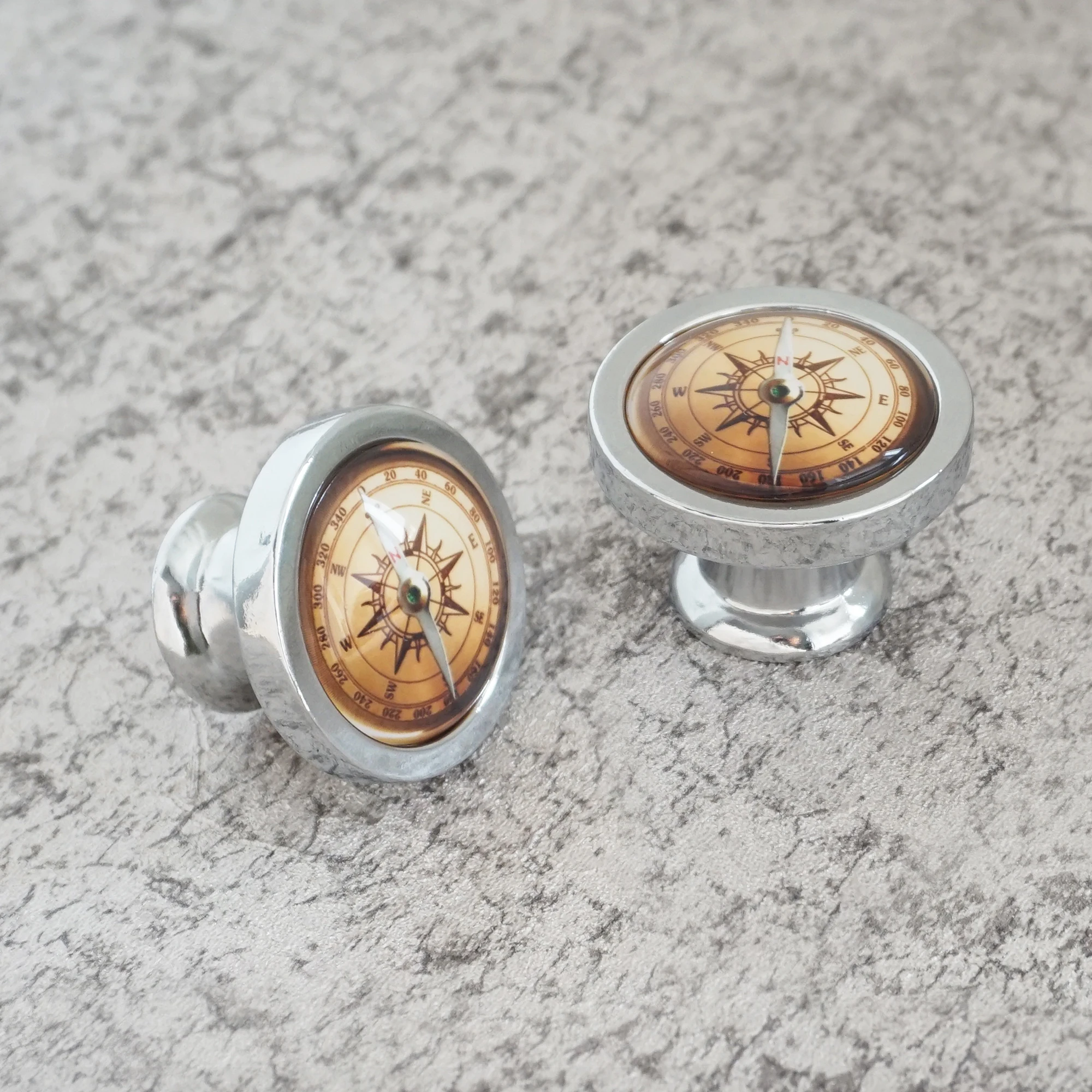 

Compass--Drawer Knobs Antique Bronze Crystal Dresser Drawer Knobs Ornate Furniture Hardware French Cabinet Handles Pull Knob