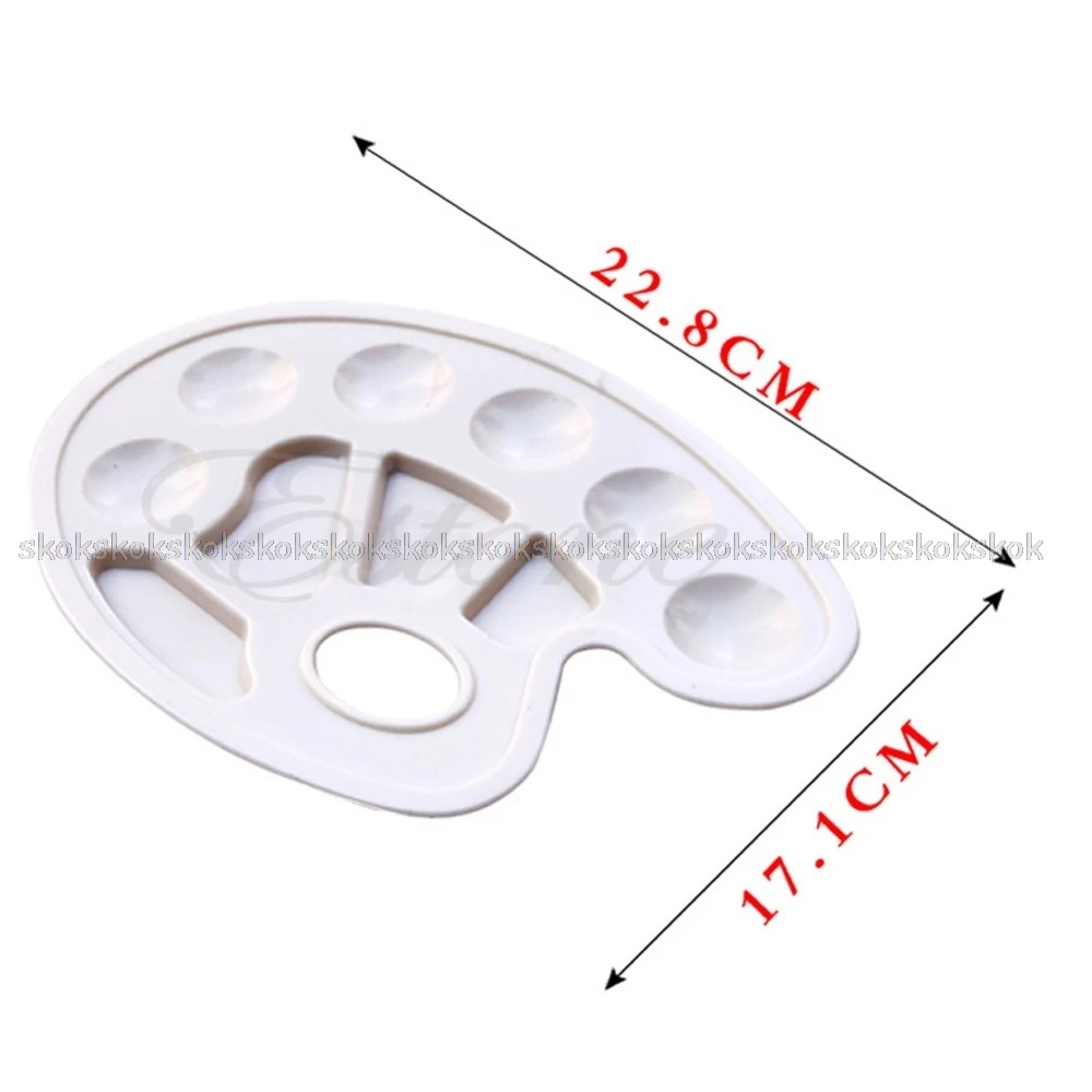 Новая акриловая краска для смешивания Рисование ногтей Акварельная пластиковая