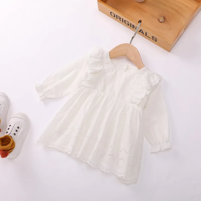 Новинка 2020 детское платье принцессы с длинными рукавами платье-комбинезон для