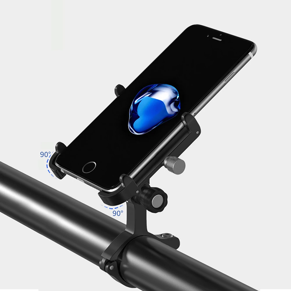 aluminum alloy bike bicycle phone holder racks universal motorcycle handlebar stand non slip moblie cell phone holder for bike free global shipping