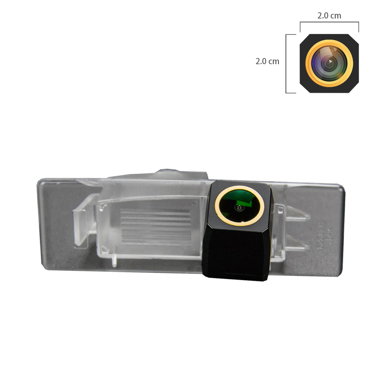 

Misayaee Golden HD Car Rear View Reverse Camera Plate Light for Hyundai Sonata Tucson /Tucson Sport 2019 2020