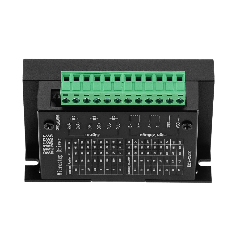 3 шт. обновленная версия TB6600 StepperMotor Driver 4A 9 ~ 42V TTL 16 Micro Step CNC 1 Axis NEW 2or4 Phase of StepperMoto 42 57