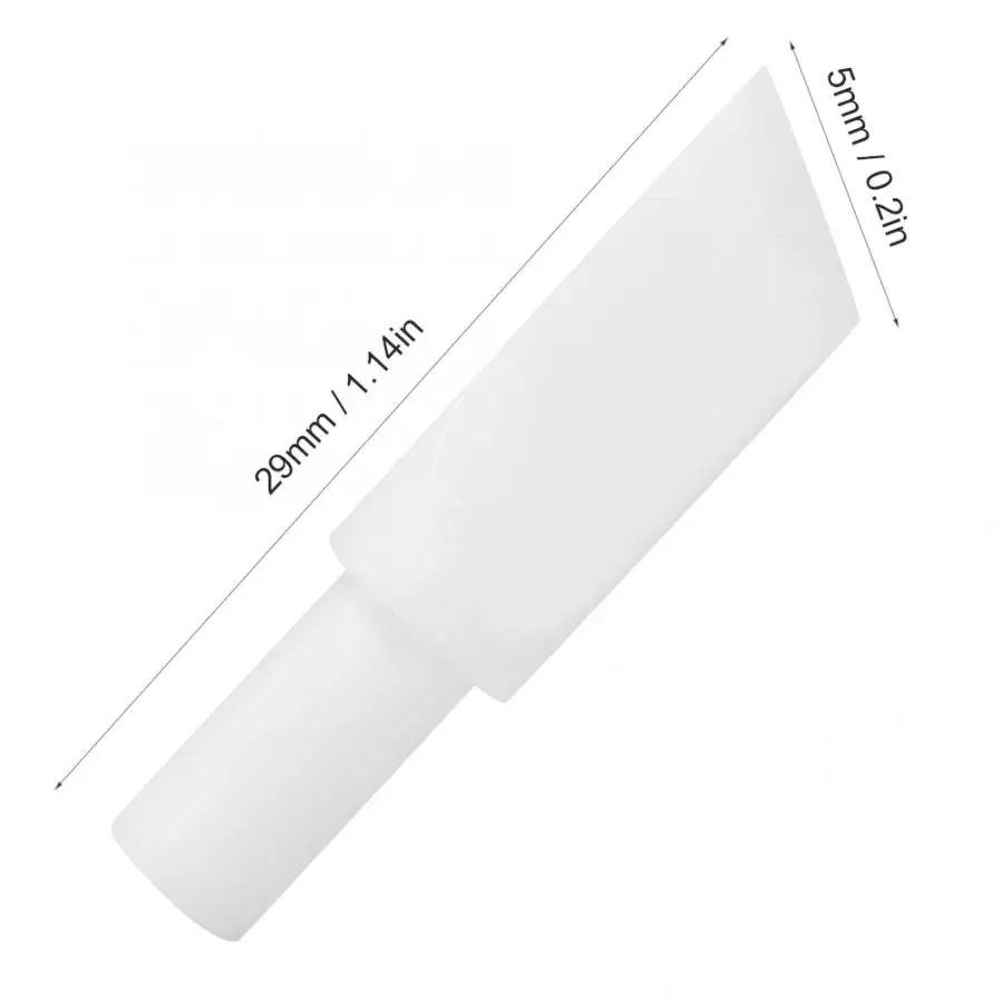 Керамическое кожаное шарнирное лезвие наклонный 8 мм нож белое ремесло