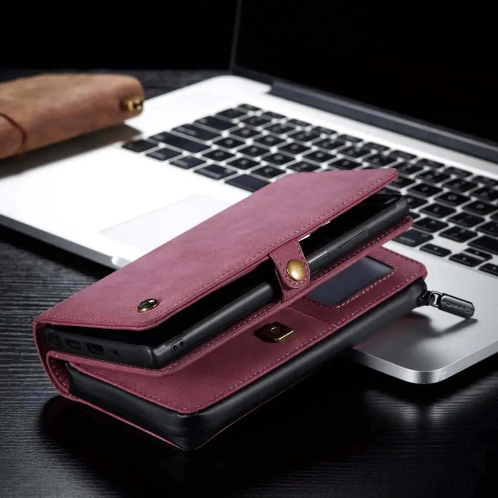 

Magnetic Flip Leather Zipper Wallet Case For Samsung Galaxy Note 20 Ultra A51 A71 4G S20 Ultra Note 10 Plus Case Cover