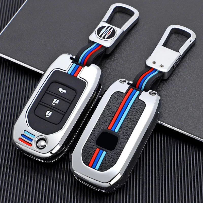 1 чехол для ключа из цинкового сплава полная защита на 360 градусов Honda CivIc HRV CRV XRV