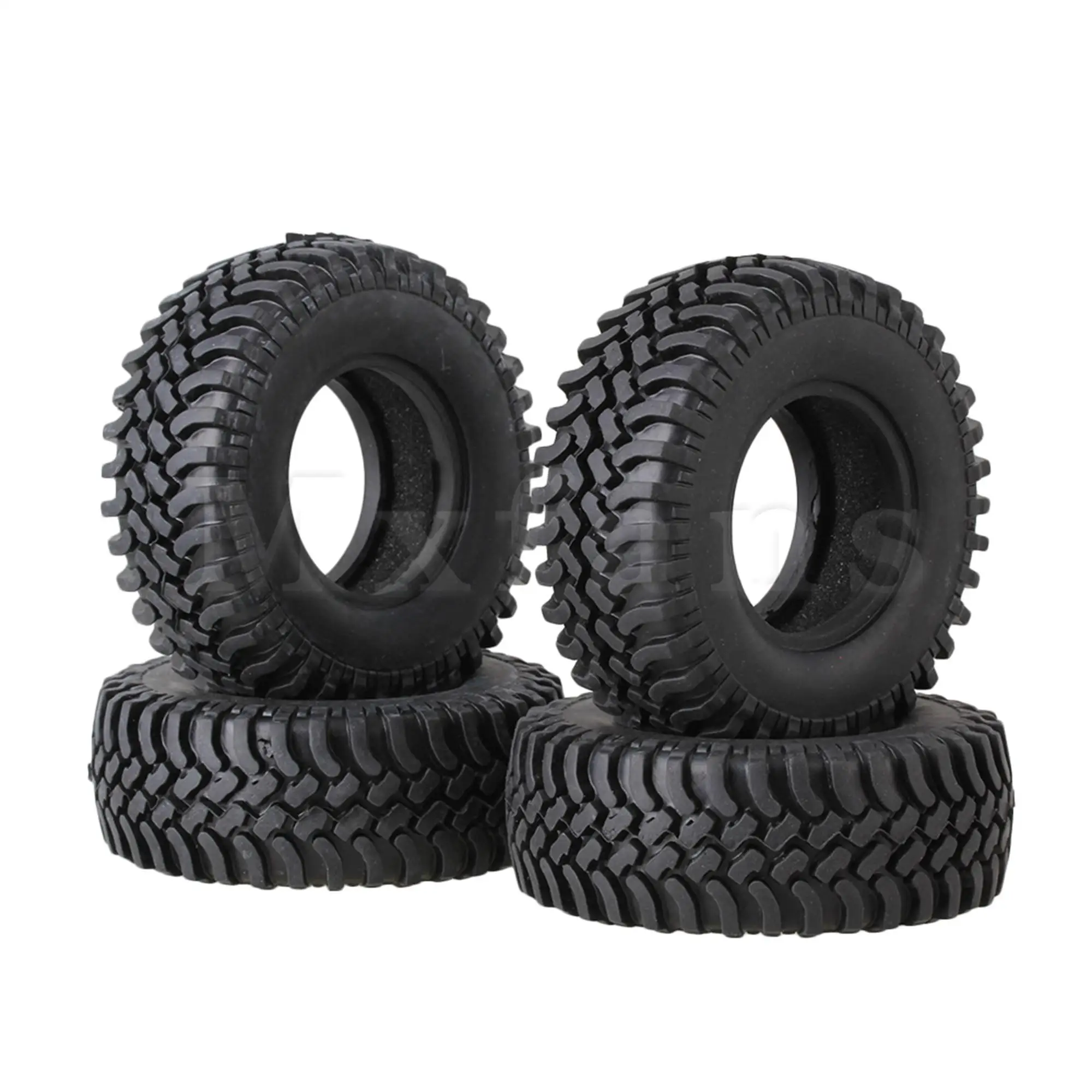 

4pcs RC 1:10 Model Car Rubber Wheel Tyre Skin100MM P-003