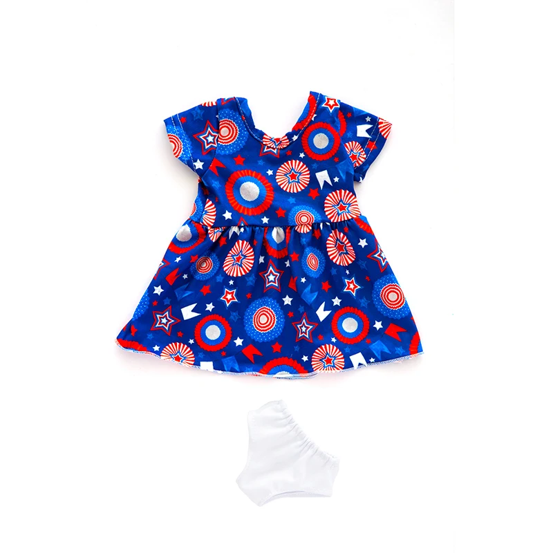 Кукла Одежда для новорожденных 18 дюймов 43 см кукла Радуга юбка в виде скелета на