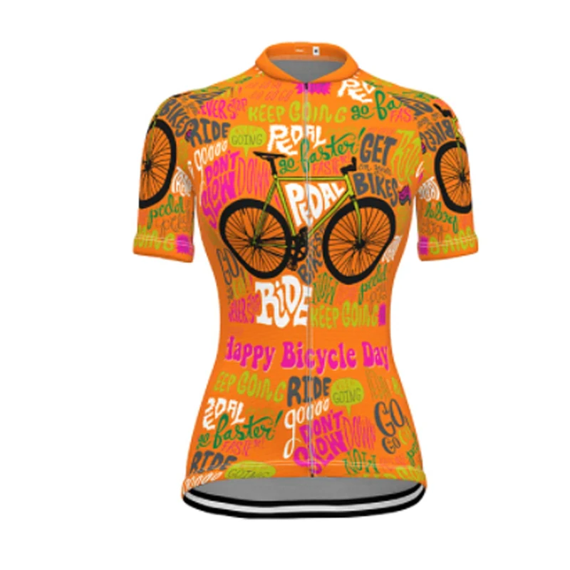 

Women's MTB Bicycle Sport Short Sleeve Clotihng Summer Road Mountain Cyling Triathlon Quick Dry Jersey Tops Breathable