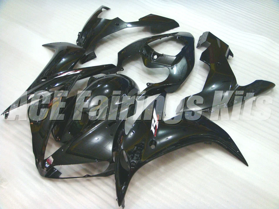 

New Injection mold Fairing kit fit for YAMAHA YZFR1 04 05 06 YZF R1 2004 2005 2006 YZF1000 ABS Fairings set custom black