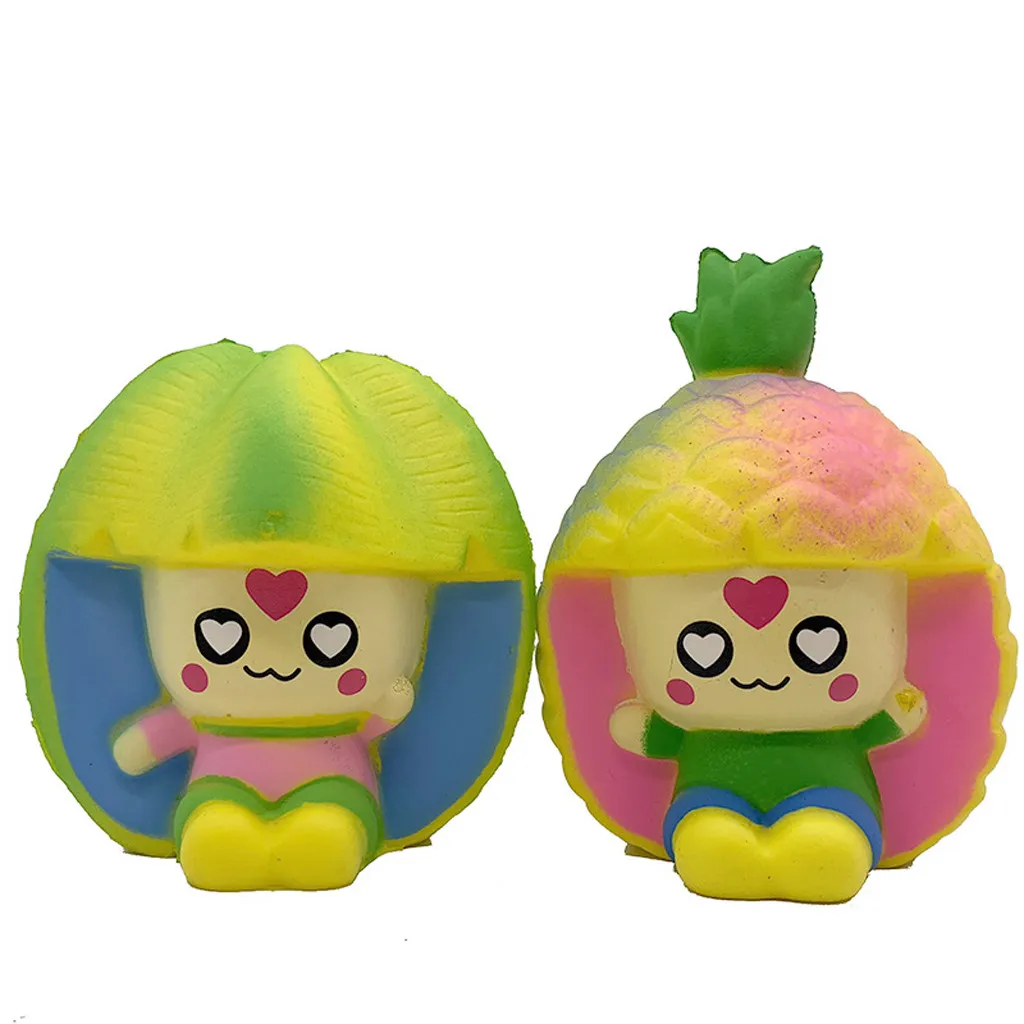 Mini Squishy Toy Slowly Rebounding Fruit is A Decompression Gift Designed For Children Squishi Stress Relief Toys Funny #SS | Игрушки и