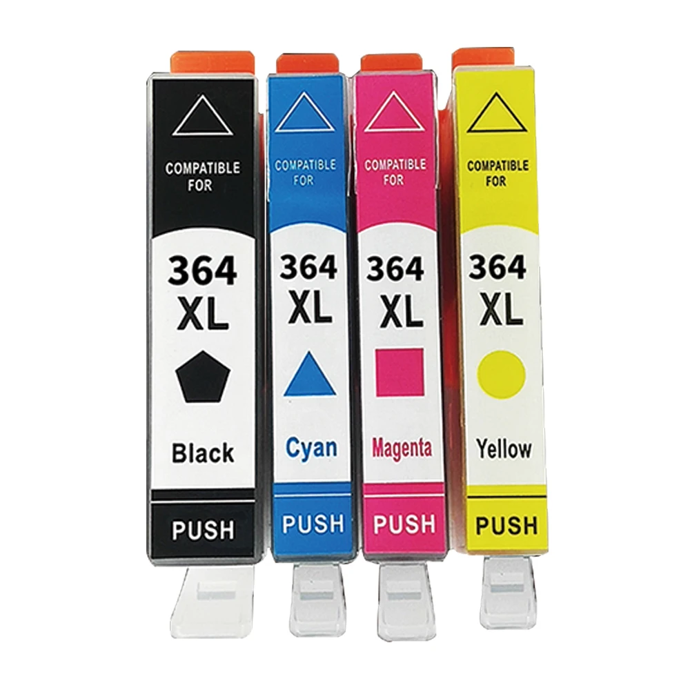 YC 364XL (10 шт. в комплекте) подходит для HP 364 364-XL Photosmart 6520 5510 5520 B8550 C5388 7510 7520 5524 6510