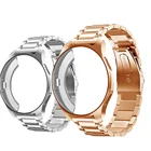 Ремешок и чехол для Huawei Watch GTGT2 46 мм, браслет для смарт-часов Honor Magic 2, браслет из нержавеющей стали для Galaxy Watch 3 45 мм