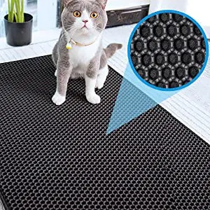 

Non-slip Cat Litter Mat EVA Double-Layer Pet Cat Litter Trapper Mats With Waterproof Litter Pet Kattenmand Mat Cat Layer Bottom