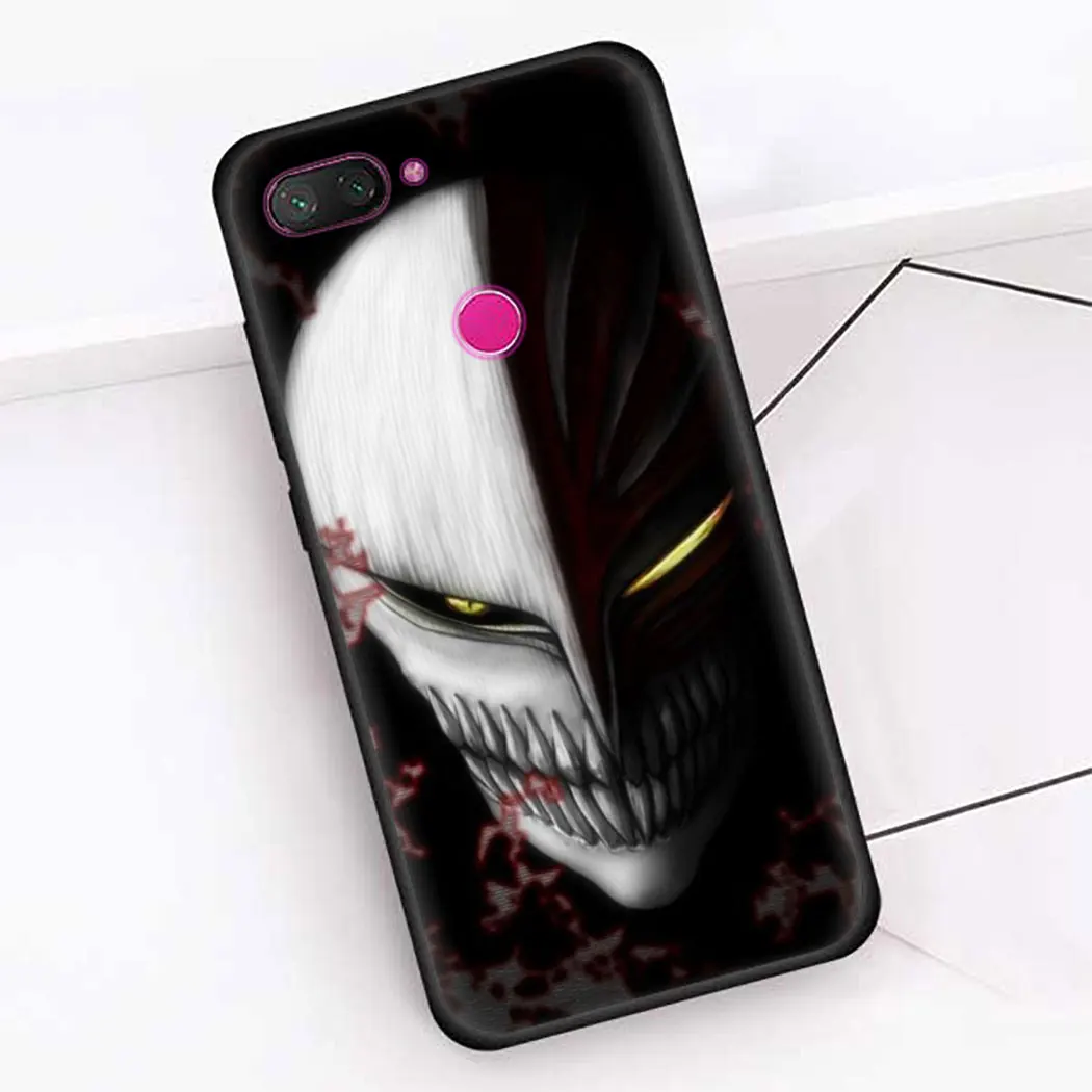 Soft silicone Cover for Xiaomi Mi 8 9 A2 SE Lite Pro 6 F1 A1 5X A3 Black Phone Case Anime Bleach Cool | Мобильные телефоны и