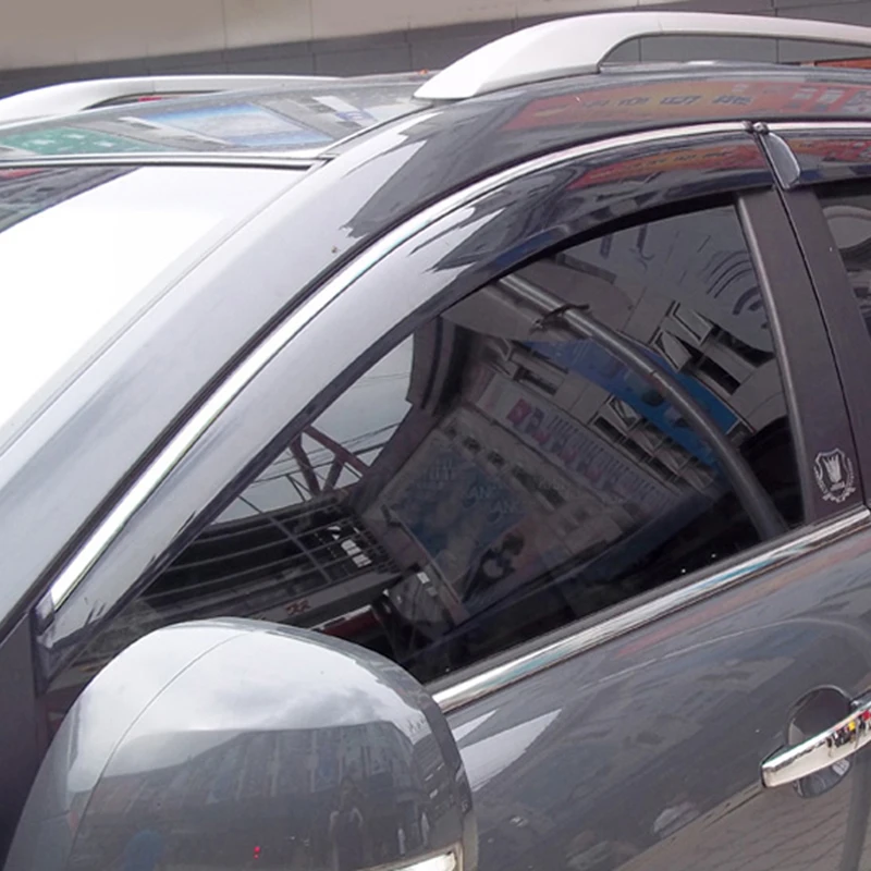 Для Chevy Chevrolet Captiva 2010-2015 оконный козырек штормовка защитный от солнца и дождя