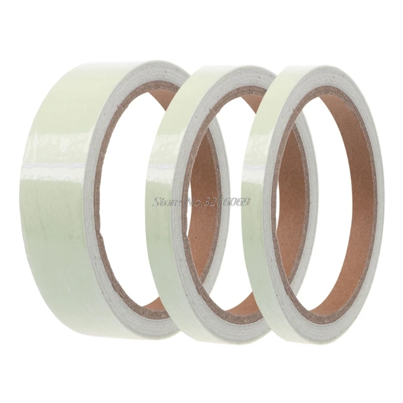 Зеленая светящаяся лента 1 шт. светится в темноте самоклеящаяся сигнальная