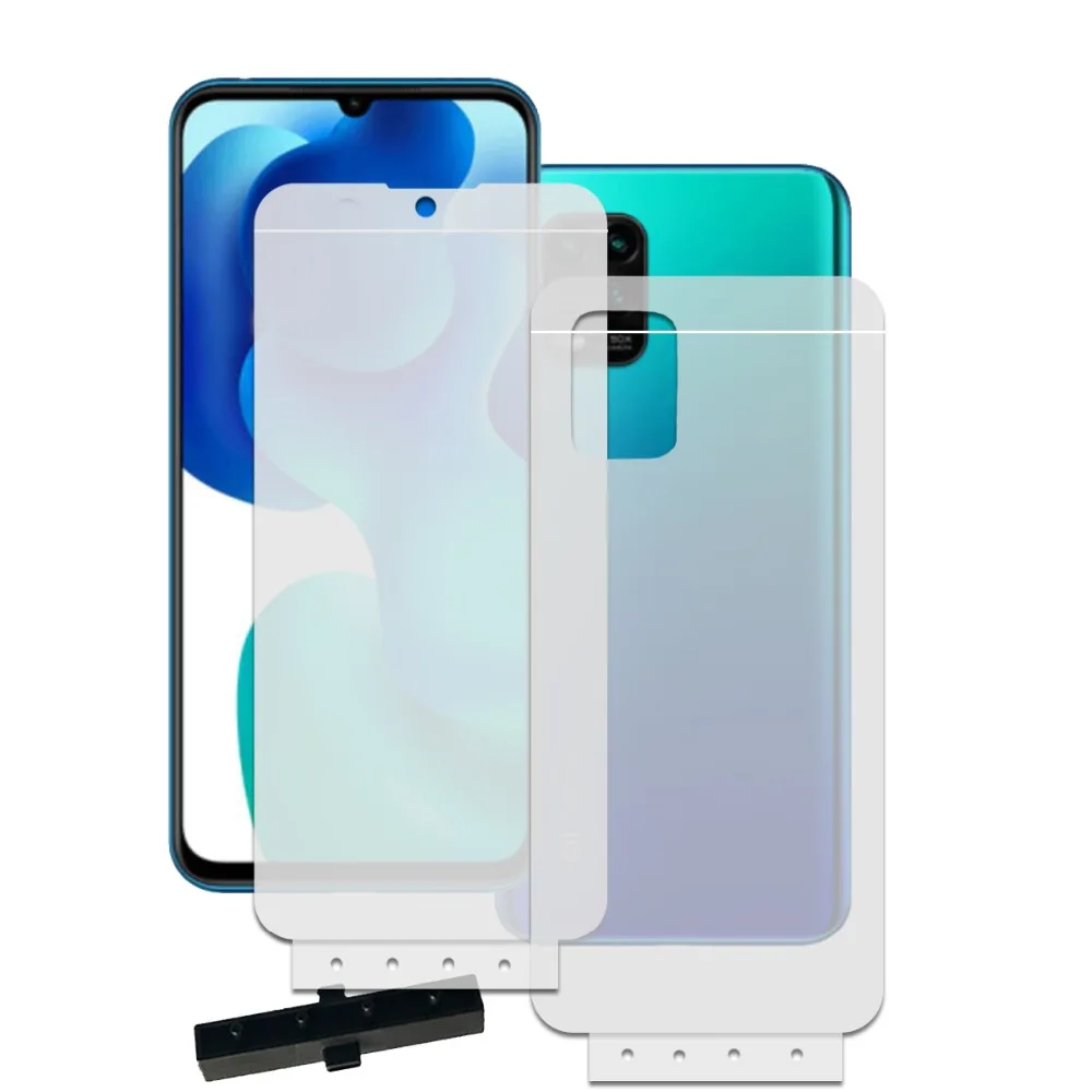 Защитная пленка для Xiaomi Mi Note 10 lite нано гидрогель ТПУ не стекло 2 шт.|Защитные