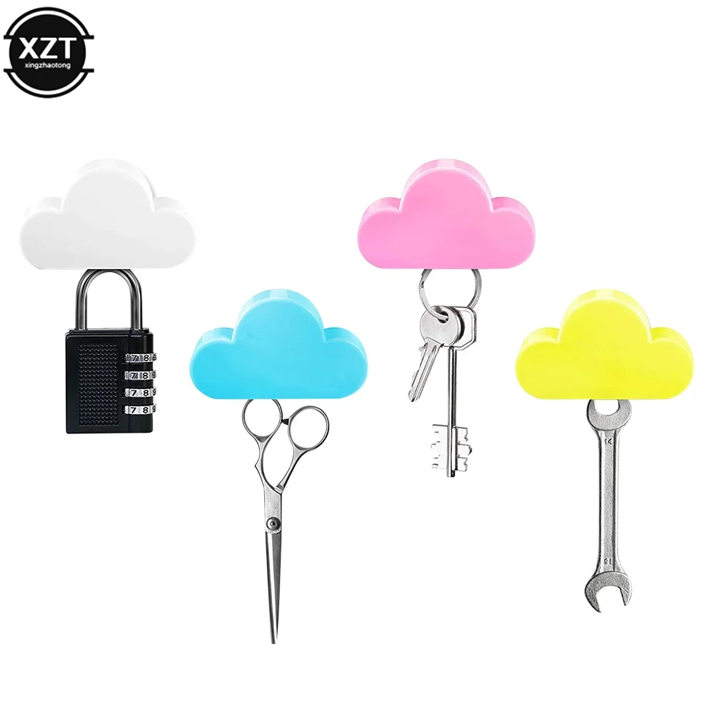 Креативные магнитные магниты держатель для ключей в форме белого облака