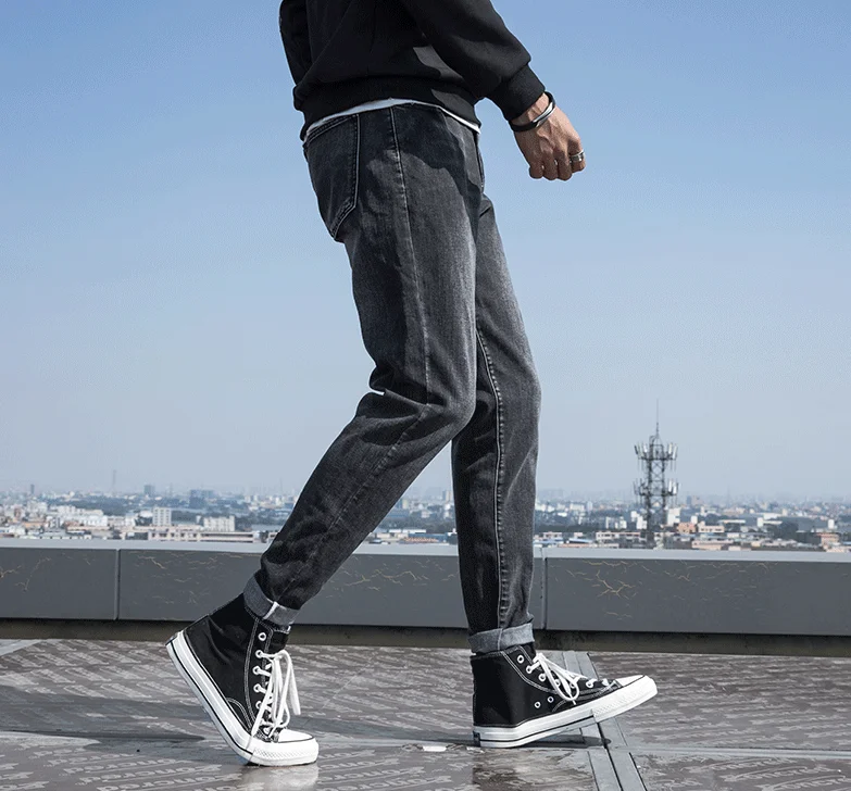 

Spring And Autumn New Fashion Casual Men's Jeans-NZKB07