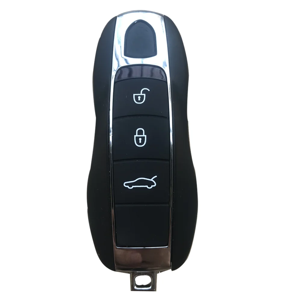 3/4 кнопки Smart Remote Key Shell для Porsche 911 Panamera Cayenne Macan Замена пустой чехол|Ключ от авто| |