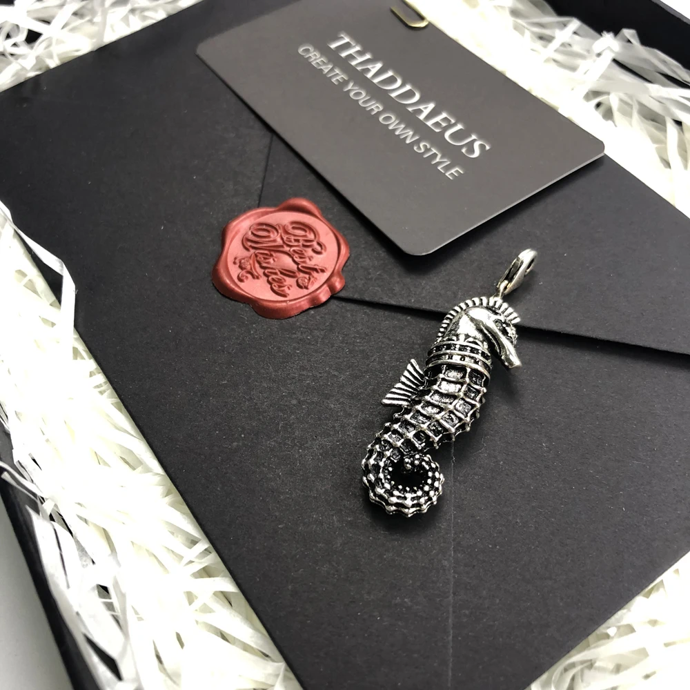 Подвеска морской конь затемненная ювелирные изделия в европейском стиле