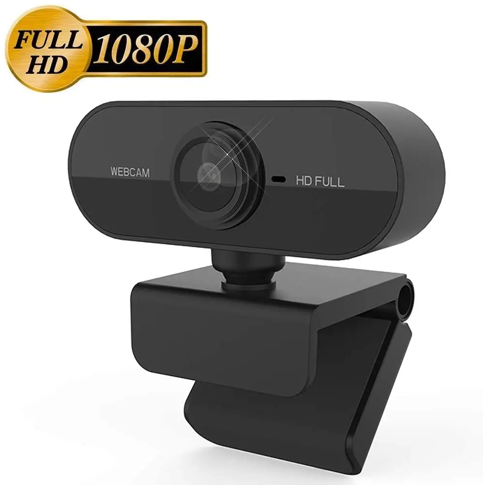 

Веб-камера с микрофоном, 30 кадров в секунду, Full HD 1080P