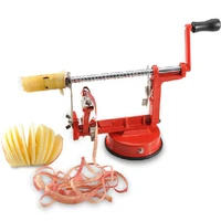 new 3 in 1 spiral apple peeler corer potato slinky peeling machine cutter slicer fruit vegetable tools kitchen accessories