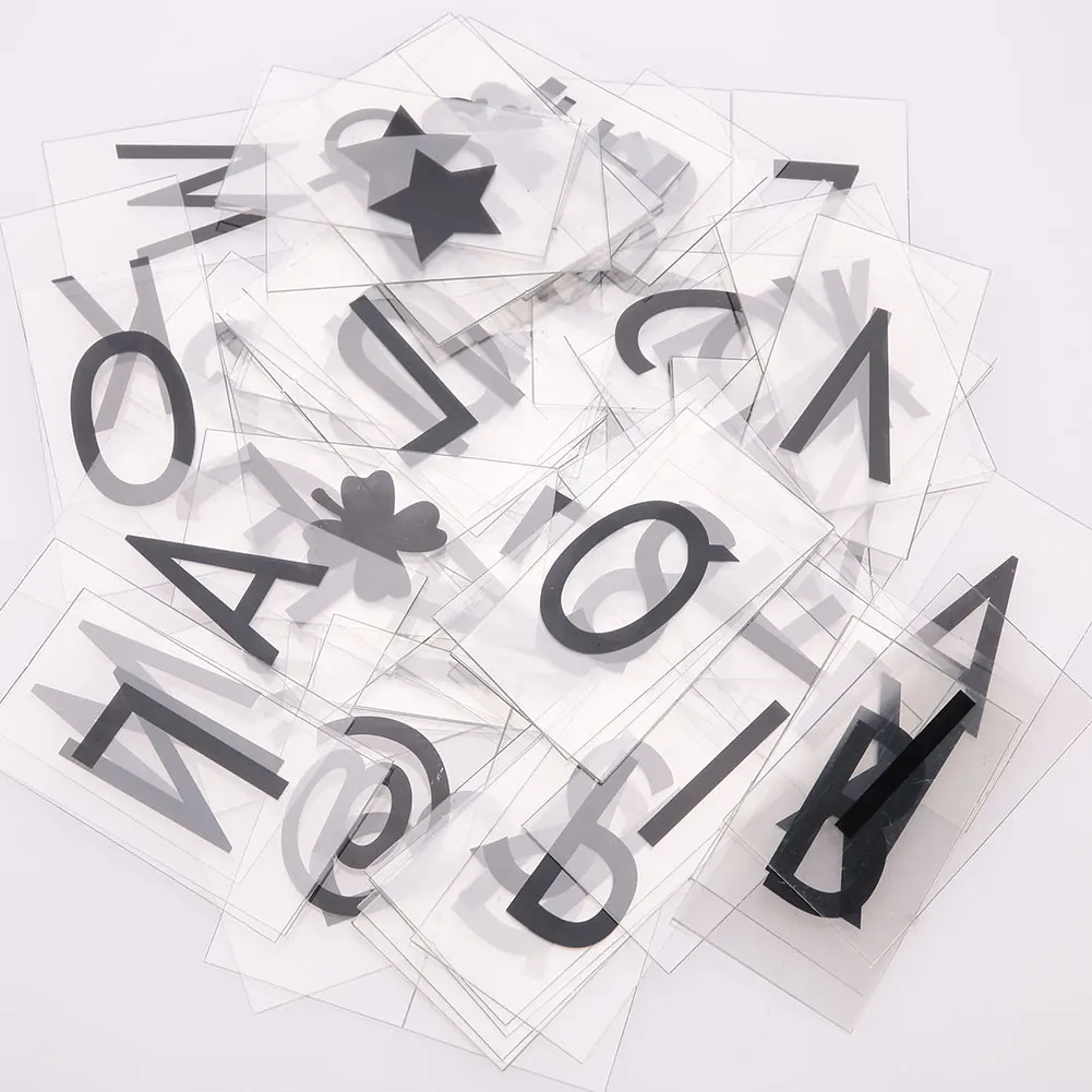 Светильник коробки подарки буквы 85 шт. A4 светодиодный для карт инструмент кино