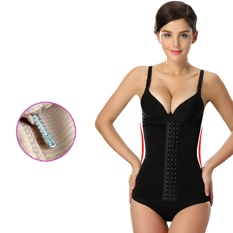 

Women Waist Trainer Belt Postpartum Body-tightening Slimming Girdle Fat Burning Bodyshaper Shapewear Flat Belly Sheath Underwear