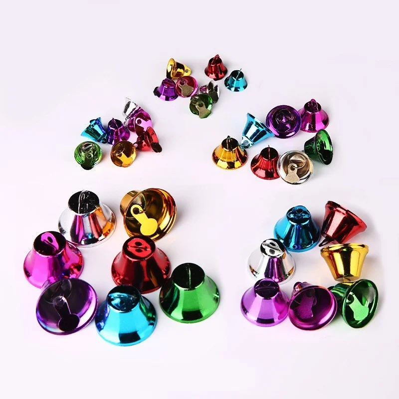 

1/10/30pcs Gold Silver Christmas Gingle Bell for Party Wedding Home Xmas Tree Decoration Jewelry Finding DIY Bells Crafts